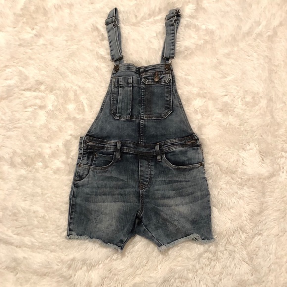 🎉HP🎉  Revolt Denim shorts overall - Picture 2 of 8